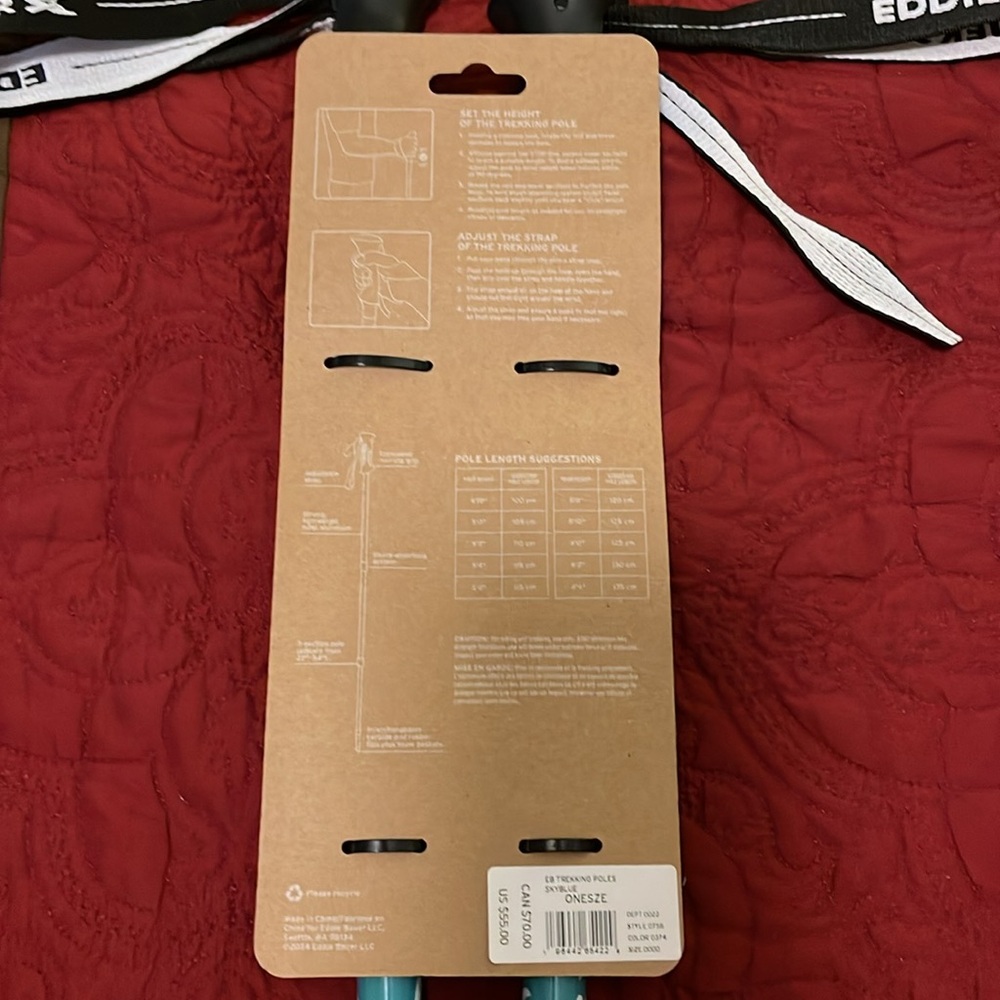 New Eddie Bauer Trekking Poles - Picture 3 of 4